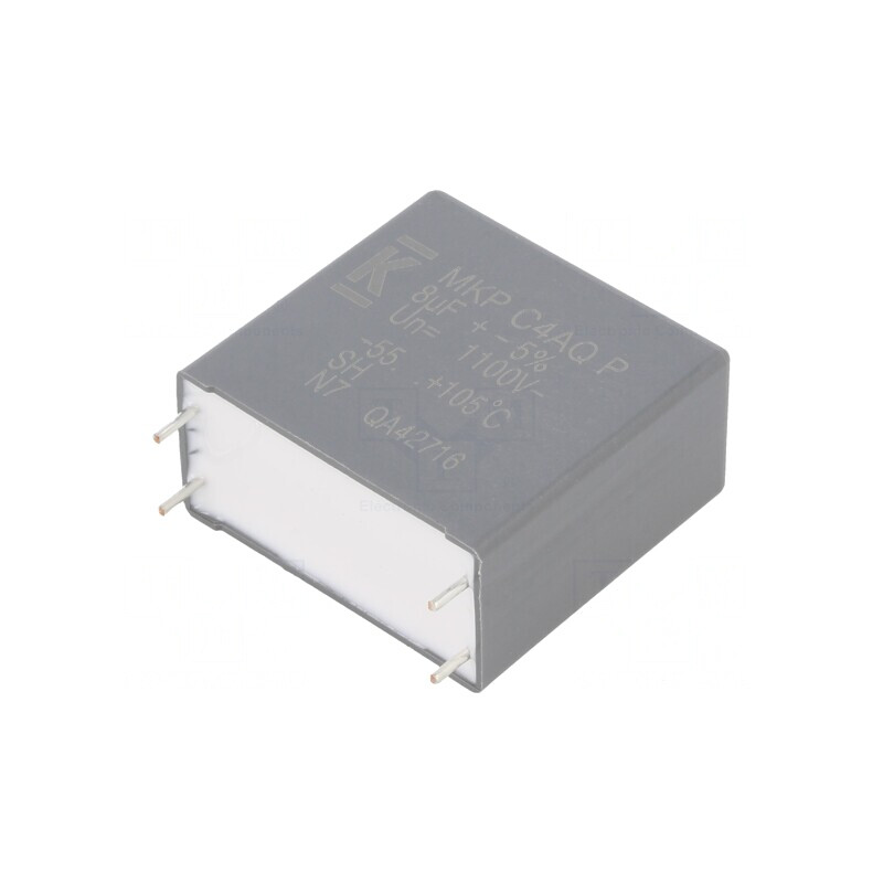Condensator DC-Link 8uF Polipropilenă THT ±5% | Electronic-mag.ro | Componente Electronice
