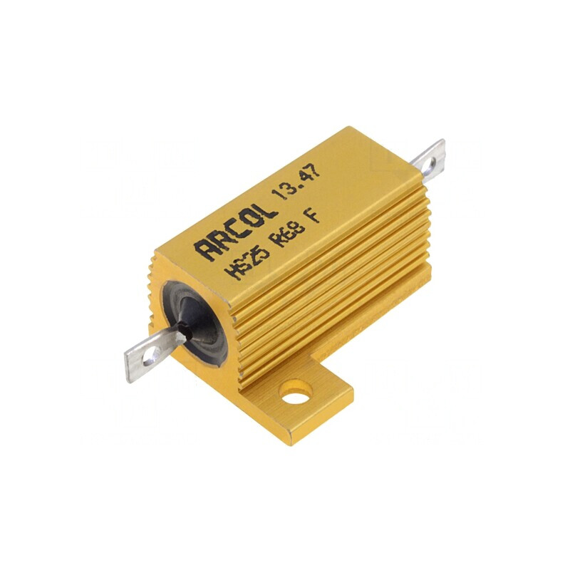 Rezistor Bobinat 680mΩ 25W ±1% | Electronic-mag.ro | Componente Electronice