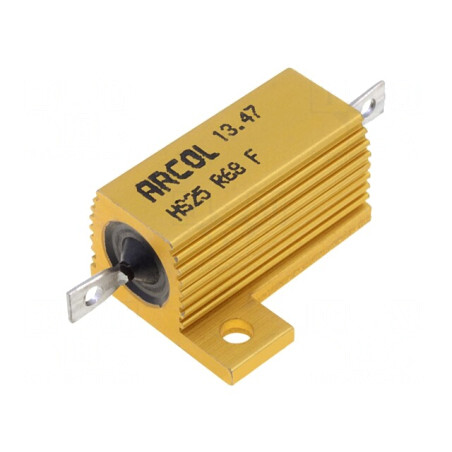 Rezistor Bobinat 680mΩ 25W ±1% | Electronic-mag.ro | Componente Electronice