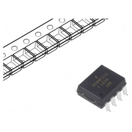 Optocuplor SMD 3,75kV 5Mbps Gull Wing 8 Pines | Electronic-mag.ro | Componente Electronice
