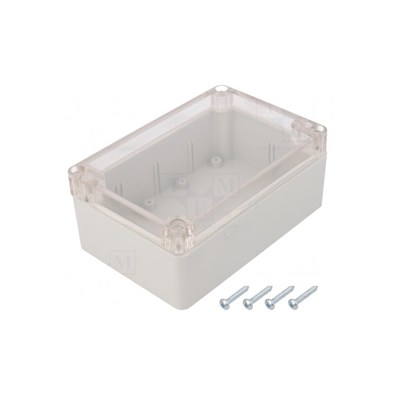 Carcasă universală ABS gri IP65 90x135x55mm | Electronic-mag.ro | Componente Electronice