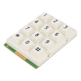Tastatură 12 Butoane 200mΩ 20mA | Electronic-mag.ro | Componente Electronice