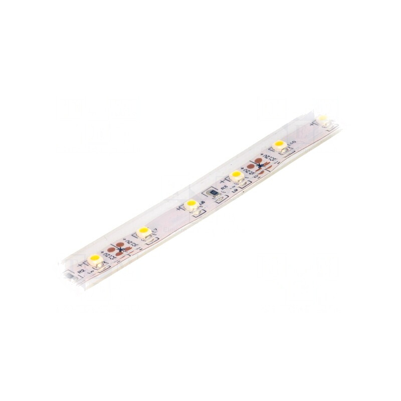Bandă LED alb cald 12V 60 LED/m IP65 | Electronic-mag.ro | Componente Electronice