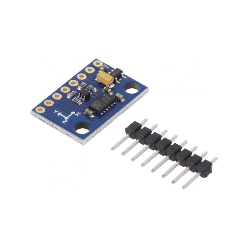 Senzor Poziție Accelerometru și Câmp Magnetic 3-5V I2C | Electronic-mag.ro | Componente Electronice