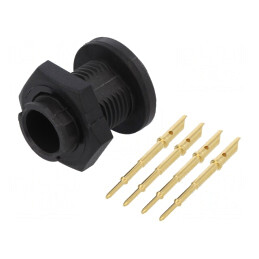 Conector Circular EN2 pentru Panou | Electronic-mag.ro | Componente Electronice
