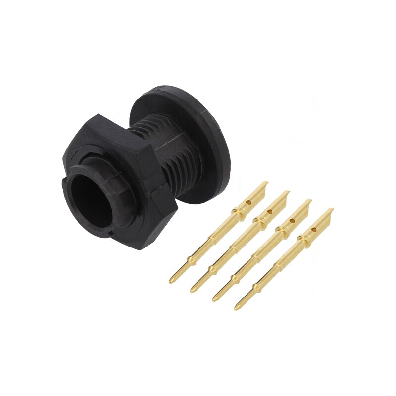 Conector Circular EN2 pentru Panou | Electronic-mag.ro | Componente Electronice