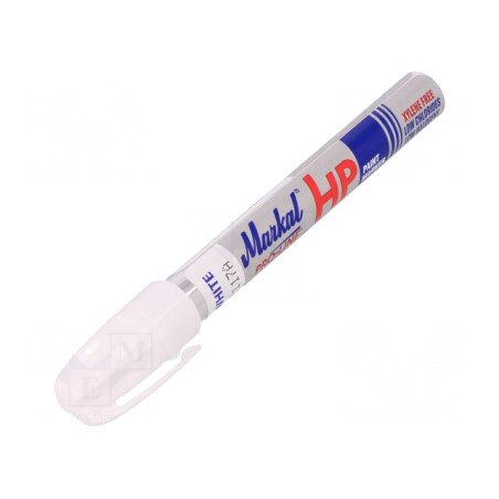 Marker cu vopsea lichidă albă rotund PAINTRITER HP | Electronic-mag.ro | Componente Electronice