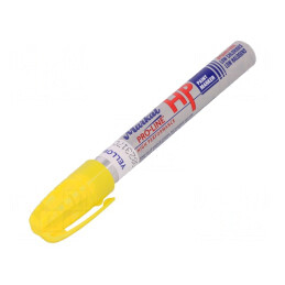 Marker cu vopsea lichidă galbenă PAINTRITER | Electronic-mag.ro | Componente Electronice