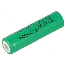 Baterie Ni-MH 4/3A 1.2V 4500mAh Ø18x67mm | Electronic-mag.ro | Componente Electronice