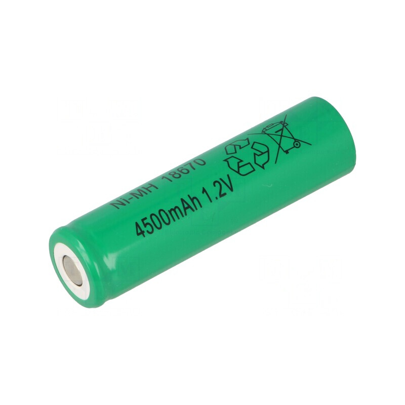 Baterie Ni-MH 4/3A 1.2V 4500mAh Ø18x67mm | Electronic-mag.ro | Componente Electronice