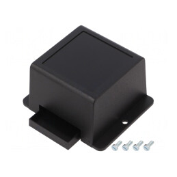 Carcasă Universală ABS Neagră 78x82x45mm | Electronic-mag.ro | Componente Electronice