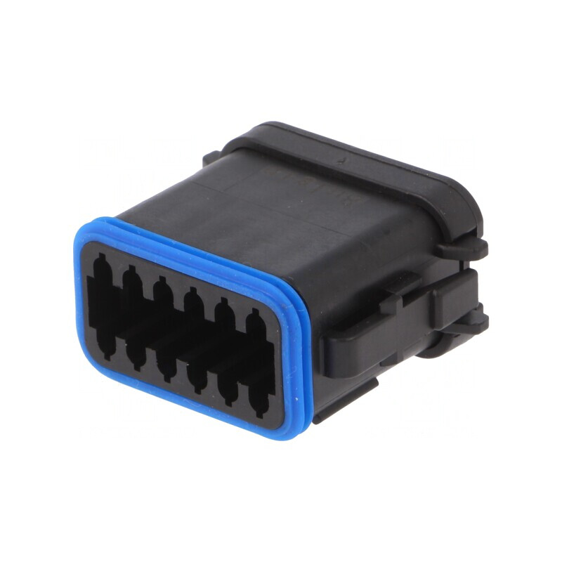 Conector cablu-cablu PX0 mamă 12 pini negru | Electronic-mag.ro | Componente Electronice