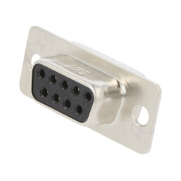 'D-Sub 9 Pin Soclu Mamă THT Aurit' | Electronic-mag.ro | Componente Electronice