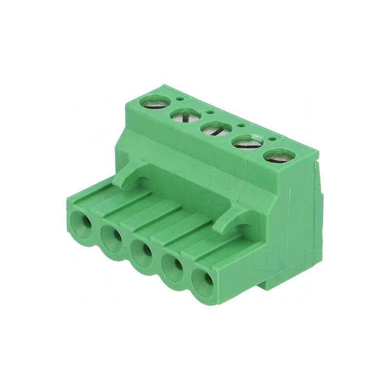 Regletă conexiuni deconectabilă 5,08mm 5 piste | Electronic-mag.ro | Componente Electronice