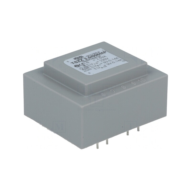Transformator Încapsulat 2,5VA 230V 9V PCB | Electronic-mag.ro | Componente Electronice Transformator Încapsulat 2,5VA 230V 9V PCB | Electronic-mag.ro | Componente Electronice