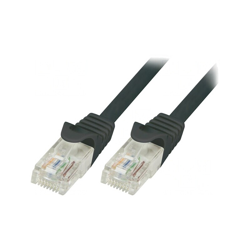 Cablu Patch UTP Cat6 10m Negru | Electronic-mag.ro | Componente Electronice Cablu Patch UTP Cat6 10m Negru | Electronic-mag.ro | Componente Electronice