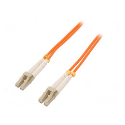 Patch cord fibră optică OM2 LC/UPC 2m LSZH | Electronic-mag.ro | Componente Electronice