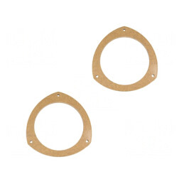 Distanțier MDF 130mm Opel, impregnat și lăcuit, 2 bucăți | Electronic-mag.ro | Componente Electronice