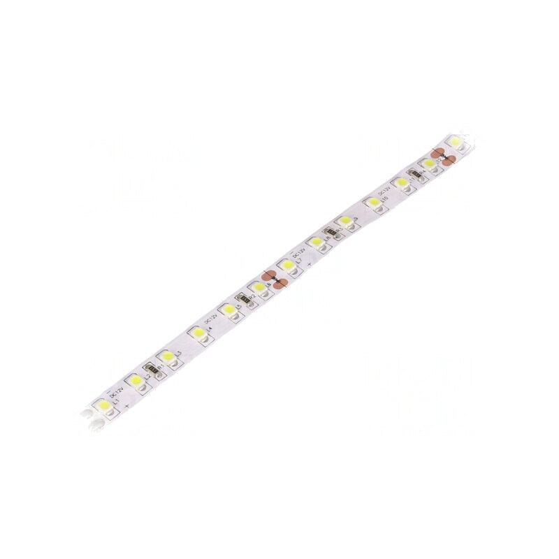 Bandă LED alb rece 12V 96 LED/m 8mm PCB 120° | Electronic-mag.ro | Componente Electronice
