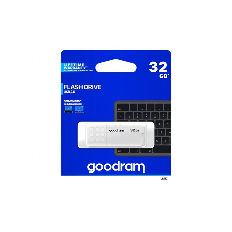 Memorie USB 32GB USB 2.0 Albă | Electronic-mag.ro | Componente Electronice