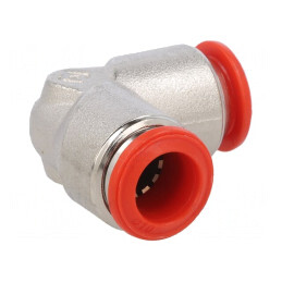 Racord Push-in Unghi Alamă Nichelată 20bar | Electronic-mag.ro | Componente Electronice