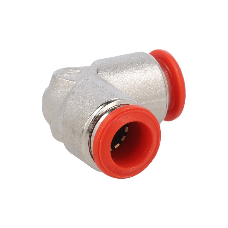 Racord Push-in Unghi Alamă Nichelată 20bar | Electronic-mag.ro | Componente Electronice