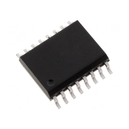 Convertor A/D 8 Canale 12-bit 100ksps SO16 2.7-5.5V | Electronic-mag.ro | Componente Electronice