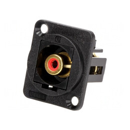 Adaptor RCA XLR 19x24mm | Electronic-mag.ro | Componente Electronice