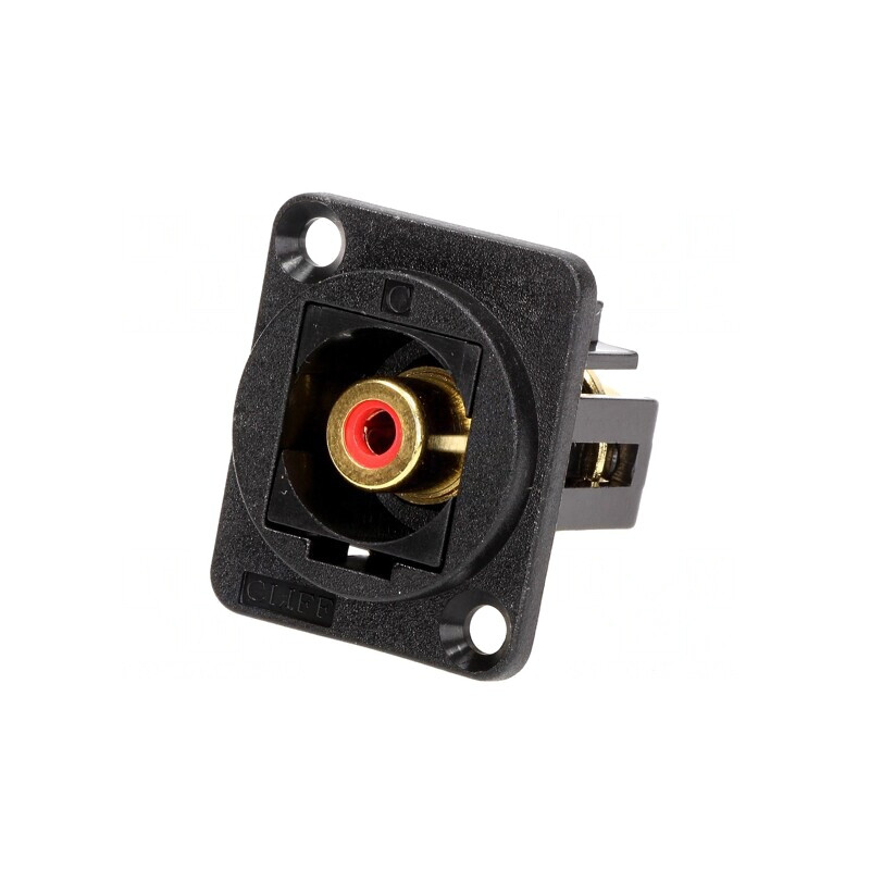 Adaptor RCA XLR 19x24mm | Electronic-mag.ro | Componente Electronice