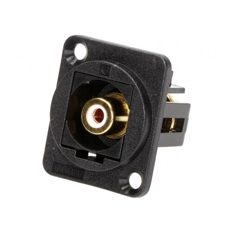 Adaptor RCA soclu XLR 19x24mm | Electronic-mag.ro | Componente Electronice