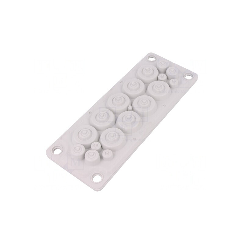 Garnitură Elastomer Termoplastic TPE Multiorificii | Electronic-mag.ro | Componente Electronice