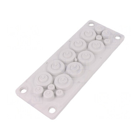 Garnitură Elastomer Termoplastic TPE Multiorificii | Electronic-mag.ro | Componente Electronice
