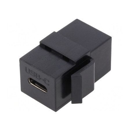 Adaptor Keystone USB 3.1 Mamă la Dual USB C | Electronic-mag.ro | Componente Electronice
