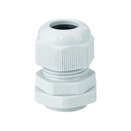 Garnitură de Etanșare Poliamidă Gri Deschis PG16 IP65 | Electronic-mag.ro | Componente Electronice