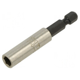 Suport vârfuri șurubelniță 1/4 60mm | Electronic-mag.ro | Componente Electronice