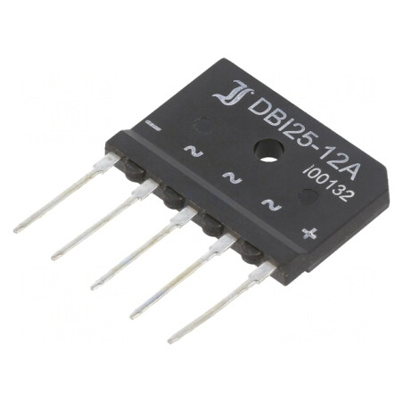 Punte Redresoare Trifazată 1200V 25A THT | Electronic-mag.ro | Componente Electronice