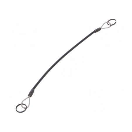 Cablu de Asigurare PVC Oțel Inoxidabil 200mm | Electronic-mag.ro | Componente Electronice