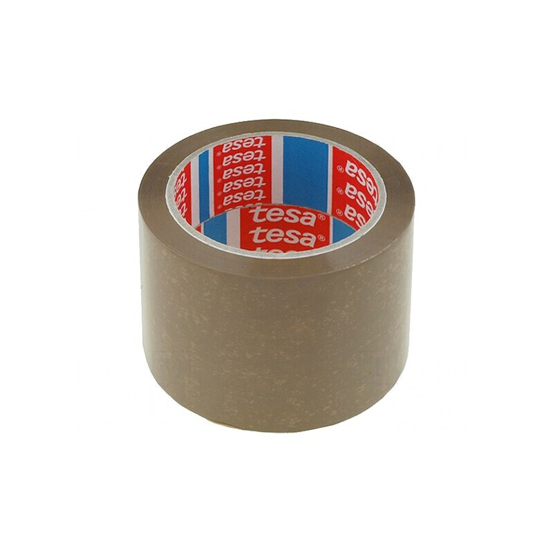 Bandă adezivă maro 66m x 75mm x 46um pentru ambalare | Electronic-mag.ro | Componente Electronice