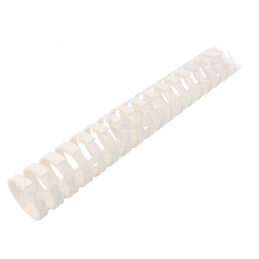 Canal de Cablu Alb Flexibil 0,5m Polipropilenă UL94V-0 | Electronic-mag.ro | Componente Electronice