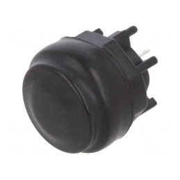 Comutator Buton Apăsare 2 Poz SPST-NO 0.1A 30VDC | Electronic-mag.ro | Componente Electronice