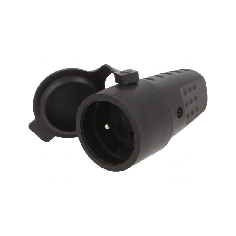 Conector Alimentare AC Mamă 250V 16A Negru | Electronic-mag.ro | Componente Electronice Conector Alimentare AC Mamă 250V 16A Negru | Electronic-mag.ro | Componente Electronice