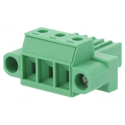 Regletă de Conexiuni 3 Piste 7,62mm | Electronic-mag.ro | Componente Electronice