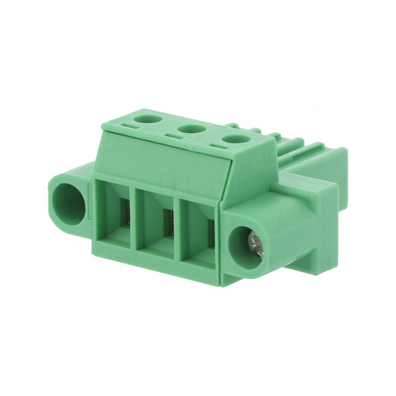 Regletă de Conexiuni 3 Piste 7,62mm | Electronic-mag.ro | Componente Electronice