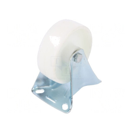 Roată de Transport Rigidă 100mm 150kg PPB | Electronic-mag.ro | Componente Electronice