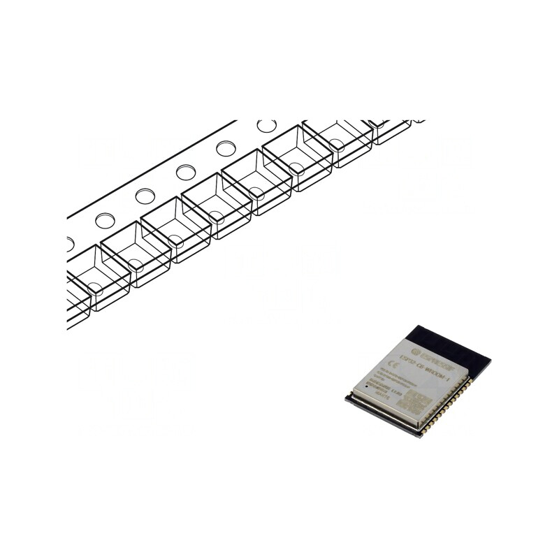 Modul IoT Bluetooth Low Energy WiFi PCB SMD 18x25.5x3.1mm | Electronic-mag.ro | Componente Electronice Modul IoT Bluetooth Low Energy WiFi PCB SMD 18x25.5x3.1mm | Electronic-mag.ro | Componente Electronice