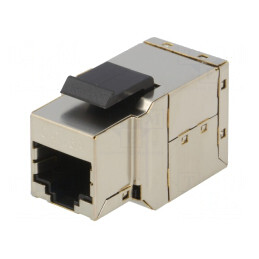 Adaptor Soclu Keystone Ecranat Cat 6a 8p8c Drept | Electronic-mag.ro | Componente Electronice