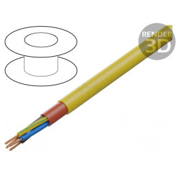 Cablu ÖLFLEX® 450 P 4x1,5mm2 Negru