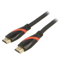 Cablu HDMI 1.4 3m Negru PVC | Electronic-mag.ro | Componente Electronice