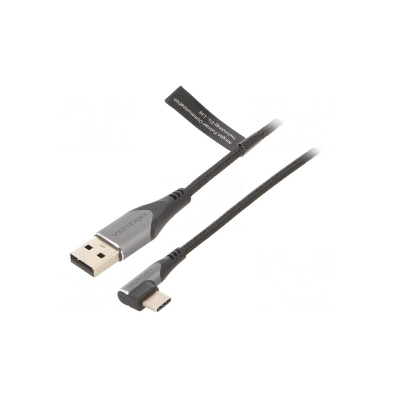 Cablu USB 2.0 A la C în unghi 1,5m | Electronic-mag.ro | Componente Electronice