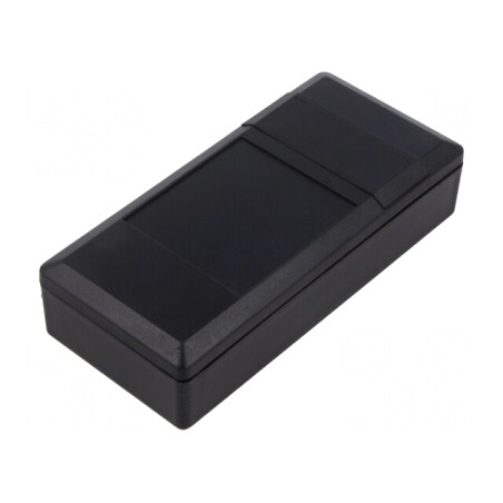 Carcasă universală ABS neagră 60x131x30mm | Electronic-mag.ro | Componente Electronice